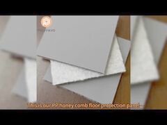 PP Polypropylene মধুচক্র বোর্ড অস্থায়ী মেঝে সুরক্ষা
