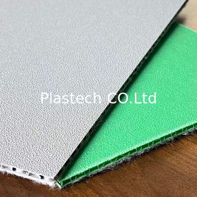 Grey Polypropylene Honeycomb Bubble Board With Felt Temporary Floor Protection In Thickness 3mm 5mm 8mm 10mm Etc Durable And Lightweight