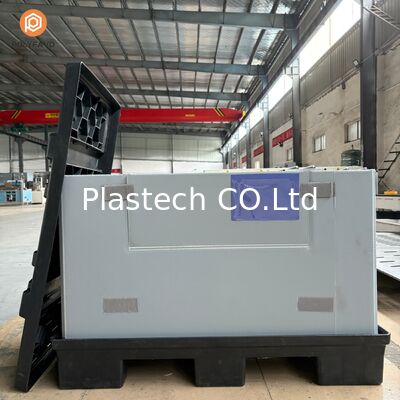 কনটেনারোস প্লাস্টিক ফ্লেগাবলস 1200x1000 কর্গুয়েটেড স্লিভ বোর্ড ইউরো প্যালেট বক্স