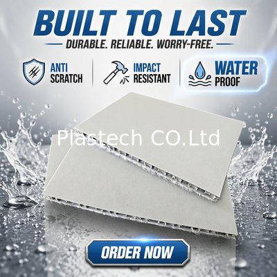 5mm Polypropylene Plastic protection Board Honeycomb Board Floor protection
