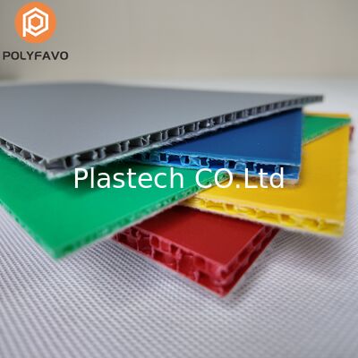 5mm Bule Floor protection Floor protection Sheets Honeycomb Board with Felt