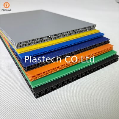 PP Honeycomb Panel for Flight Case Shell, Lightweight Impact Resistant Honeycomb Board, Anti Scratch Waterproof Reusable
